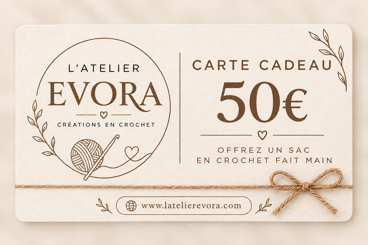 Carte cadeau 50 €